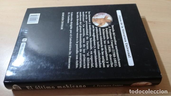 Libros de segunda mano: EL ULTIMO MOHICANO - J FENIMORE COOPER - EDICOMUNICACION - LIBRO NUEVO - Foto 2