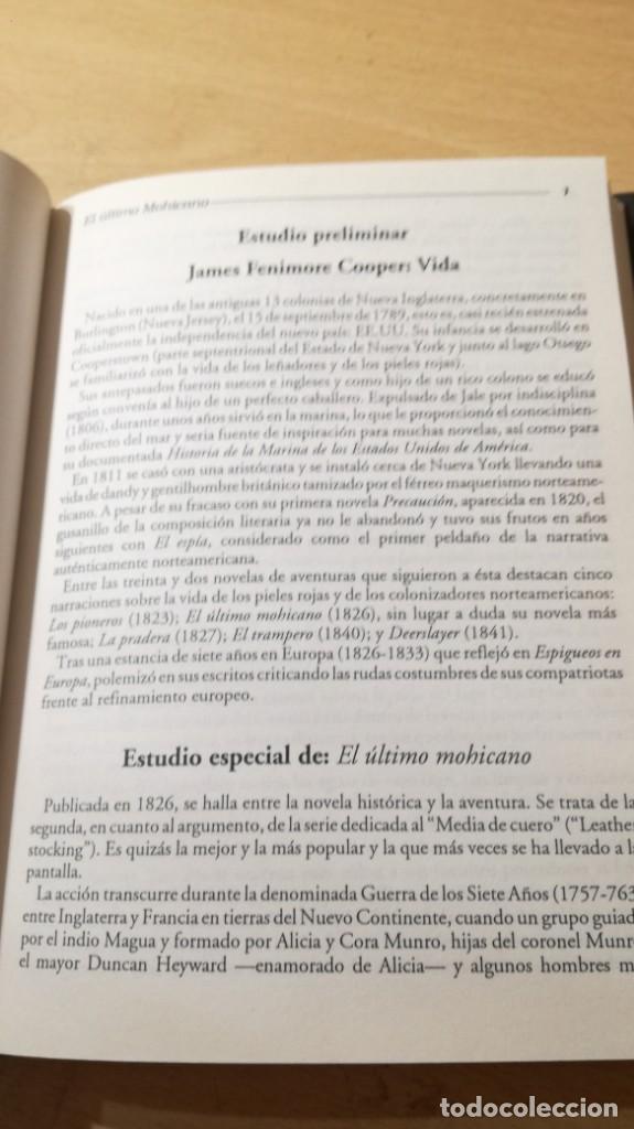 Libros de segunda mano: EL ULTIMO MOHICANO - J FENIMORE COOPER - EDICOMUNICACION - LIBRO NUEVO - Foto 7