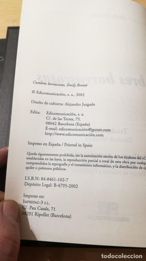 Libros de segunda mano: CUMBRES BORRASCOSAS - EMILY BRONT&Euml; - EDICOMUNICACION - LIBRO NUEVO - Foto 7