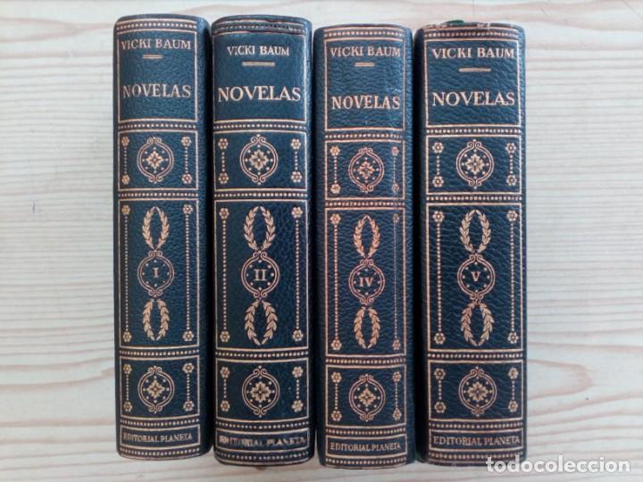 Libros de segunda mano: Vicki Baum - Novelas - 4 Tomos - 1958 - Planeta - Foto 1