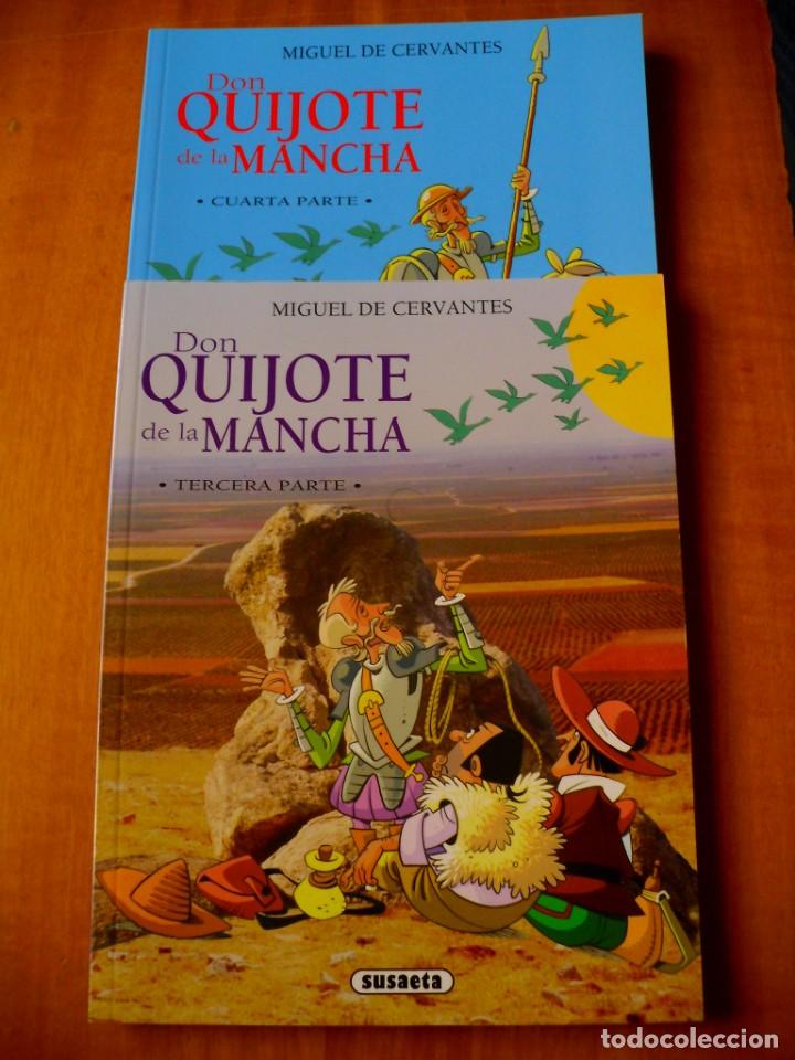 Libros de segunda mano: Don Quijote de la Mancha, Tercera y Cuarta Parte (Susaeta Ediciones) - Foto 1