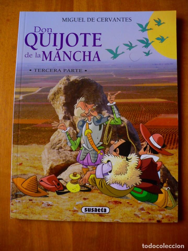 Libros de segunda mano: Don Quijote de la Mancha, Tercera y Cuarta Parte (Susaeta Ediciones) - Foto 2