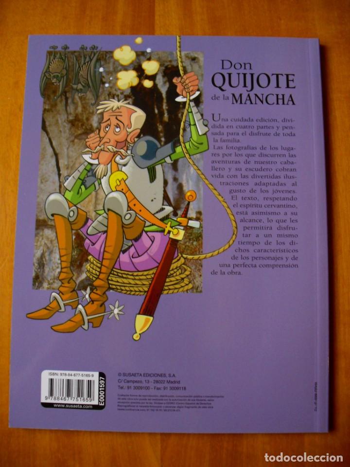Libros de segunda mano: Don Quijote de la Mancha, Tercera y Cuarta Parte (Susaeta Ediciones) - Foto 3