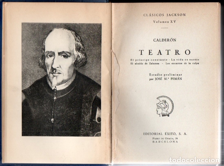 Libros de segunda mano: CALDER&Oacute;N : TEATRO (JACKSON, 1957) - Foto 1