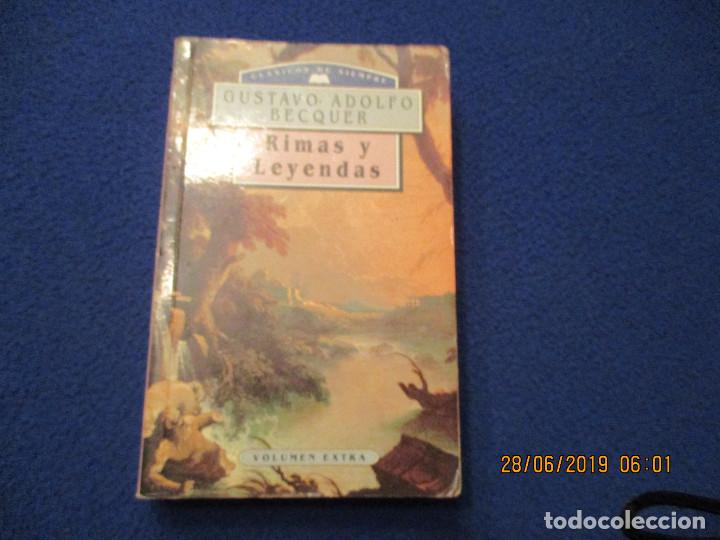 Libros de segunda mano: RIMAS Y LEYENDAS Gustavo Adolfo B&eacute;cquer M.E. Editores 1995 - Foto 1