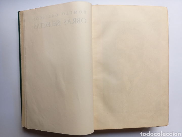 Libros de segunda mano: R&oacute;mulo Gallegos obras selectas . Ediciones edime . 1959 - Foto 13