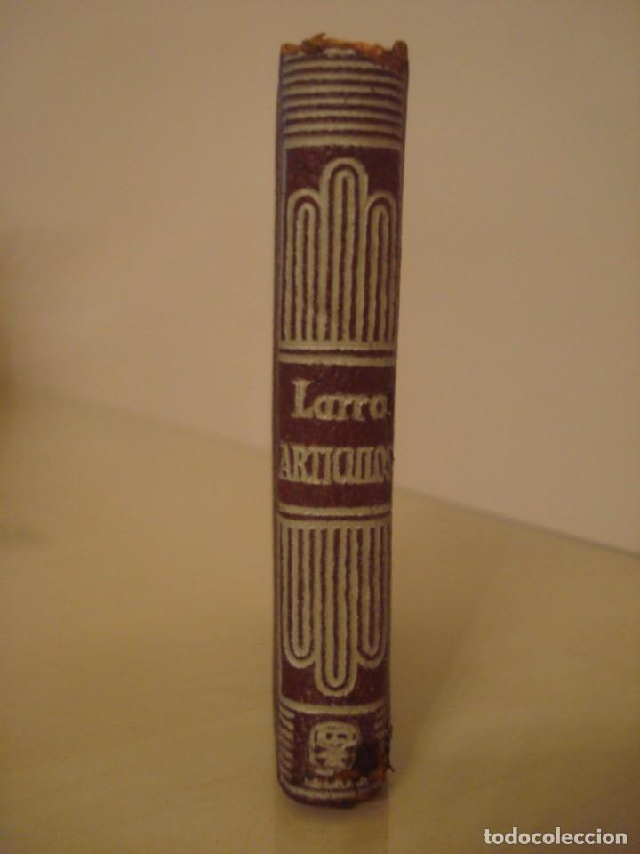 Libros de segunda mano: LARRA. ART&Iacute;CULOS. AGUILAR. CRISOL&Iacute;N N&ordm;25. - Foto 1
