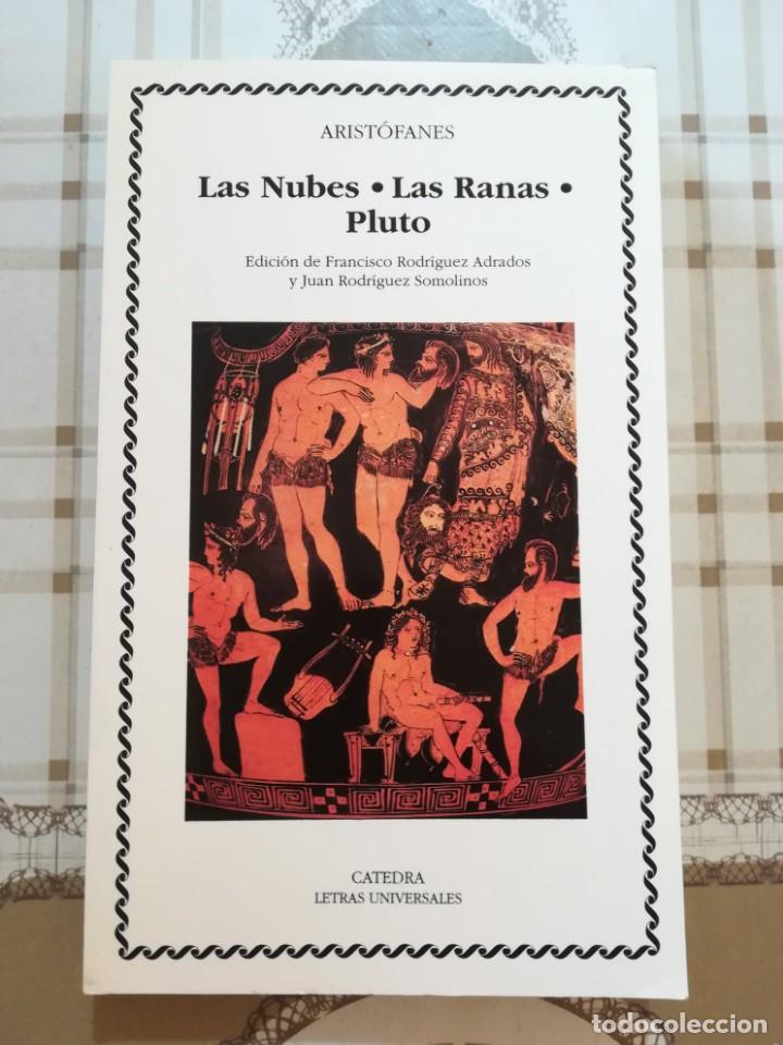 Libros de segunda mano: Las Nubes / Las Ranas / Pluto - Arist&oacute;fanes - Foto 1