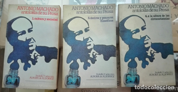 Libros de segunda mano: Antonio Machado. Antolog&iacute;a de su prosa. 1976 - Foto 1