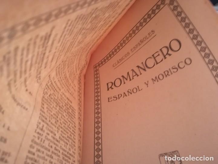 Libros de segunda mano: Romancero espa&ntilde;ol y morisco - Cl&aacute;sicos espa&ntilde;oles - Foto 9