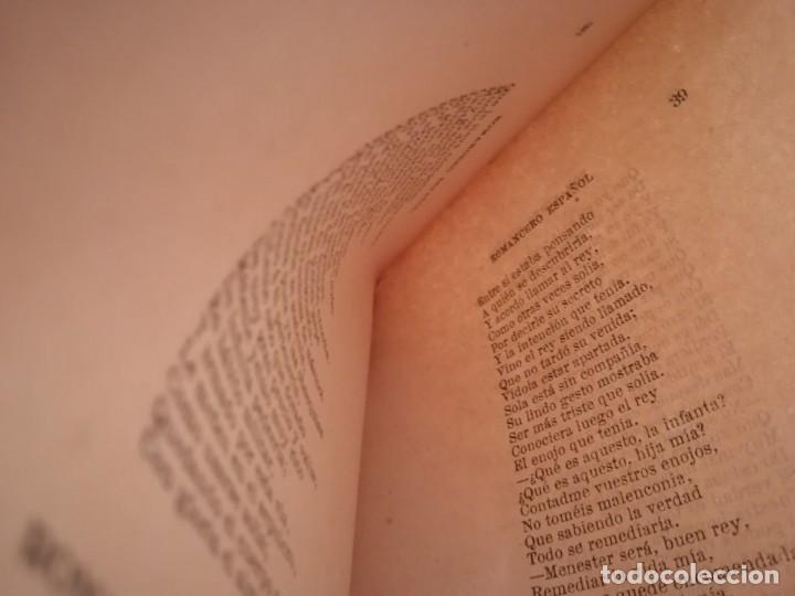 Libros de segunda mano: Romancero espa&ntilde;ol y morisco - Cl&aacute;sicos espa&ntilde;oles - Foto 10