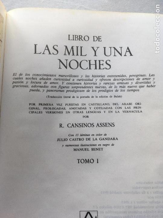 Libros de segunda mano: Las Mil y una noches. Aguilar - Foto 6