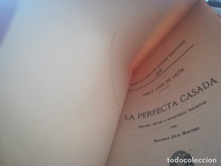 Libros de segunda mano: La perfecta casada - Fray Luis de Le&oacute;n - 1946 - Foto 3