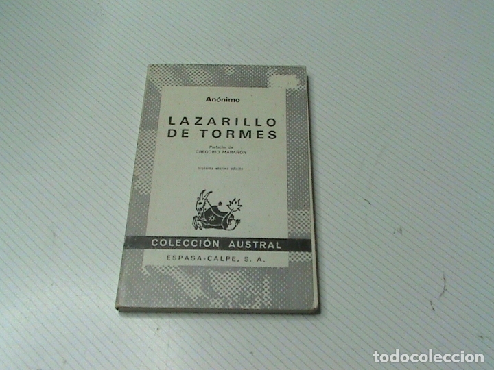 Libros de segunda mano: Lazarillo de Tormes (an&oacute;nimo) - Foto 1