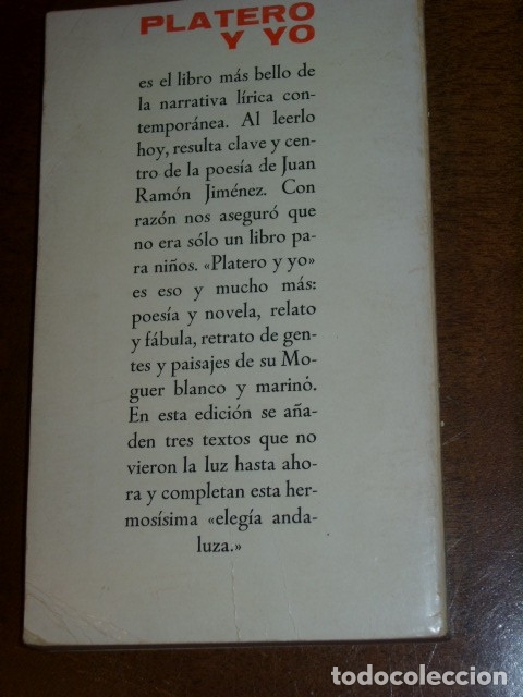 Libros de segunda mano: LIBRO PLATERO Y YO - Foto 2