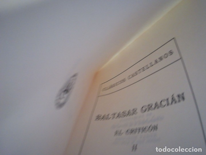 Libros de segunda mano: El critic&oacute;n II - Baltasar Graci&aacute;n - Foto 4