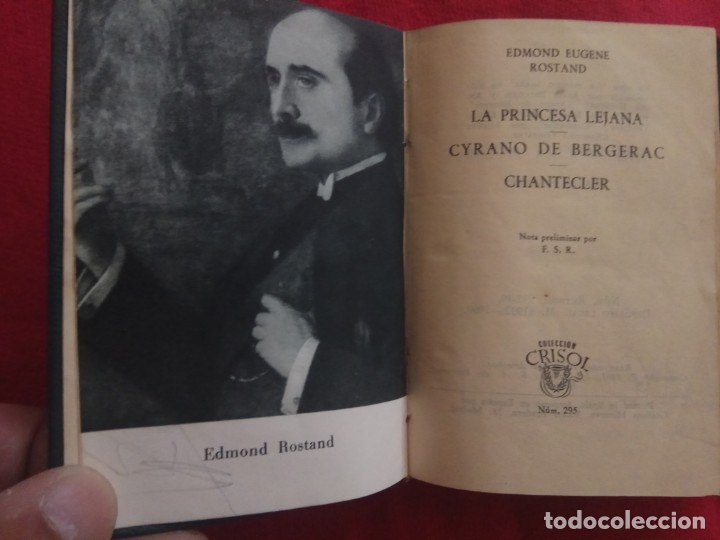 Libros de segunda mano: CYRANO DE B&Eacute;RGERAC. E. ROSTAND. CRISOL&Iacute;N N&ordm; 295. AGUILAR 1961. - Foto 4