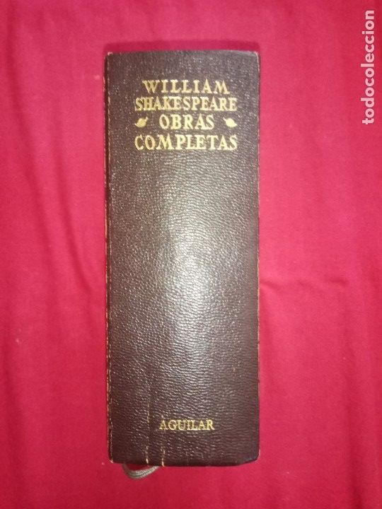 Libros de segunda mano: WILLIAM SHAKESPEARE - OBRAS COMPLETAS - AGUILAR 1972. - Foto 1