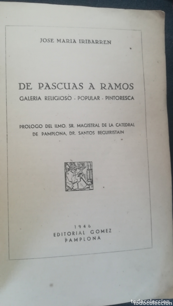 Libros de segunda mano: De Pascuas a Ramos, libro de 1946 - Foto 2