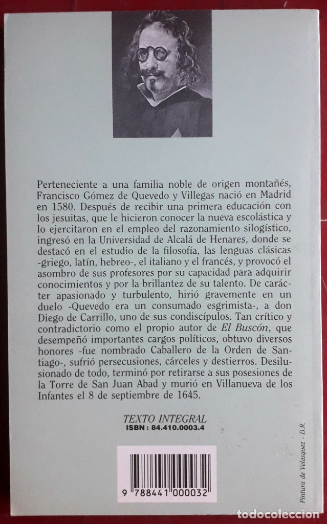 Libros de segunda mano: Francisco de Quevedo . El Busc&oacute;n - Foto 2
