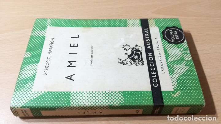 Libros de segunda mano: AMIEL - GREGORIO MARA&Ntilde;ON	 / 	AUSTRAL	 / 	I-105 - Foto 1