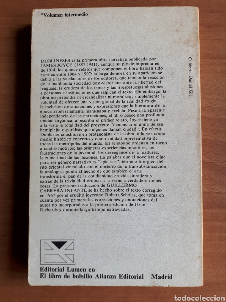 Libros de segunda mano: DUBLINESES. JAMES JOYCE - Foto 2