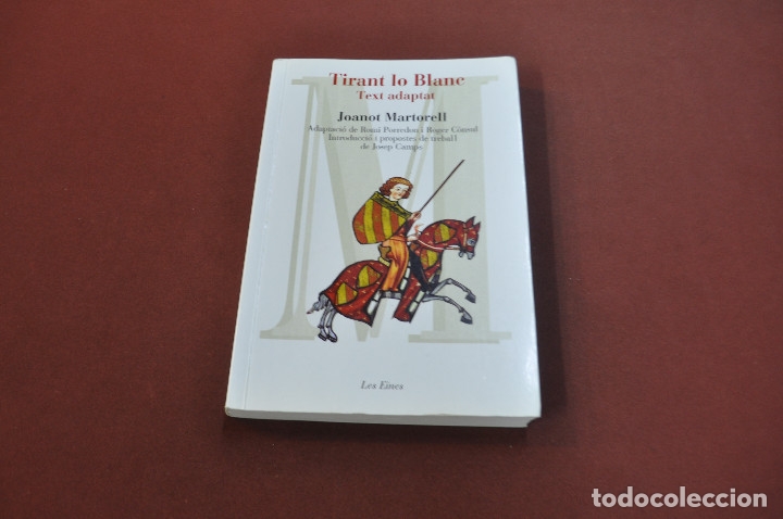 Libros de segunda mano: tirant lo blanc text adaptat - joanot martorell - CLB - Foto 1