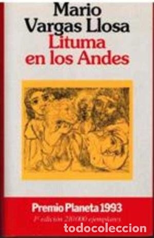 Libros de segunda mano: Lituma en los Andes. Mario Vargas Llosa - Foto 1