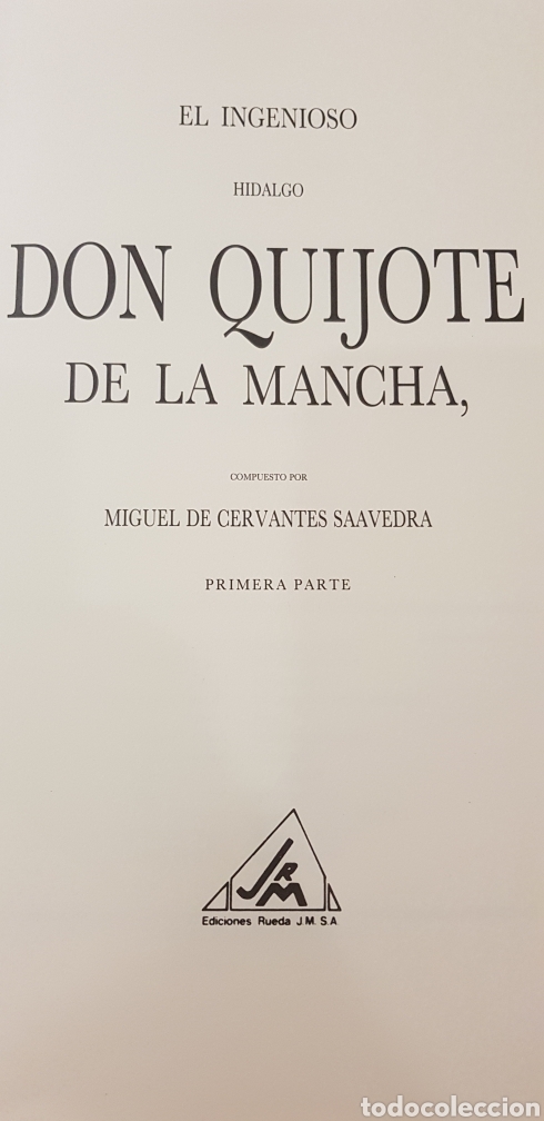 Libros de segunda mano: DON QUIJOTE DE LA MANCHA.dos tomos - Foto 3