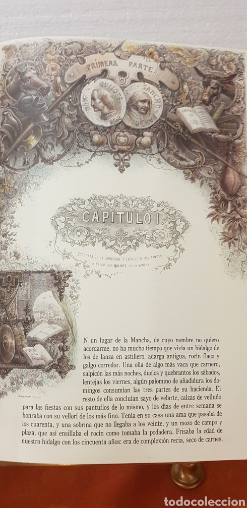 Libros de segunda mano: DON QUIJOTE DE LA MANCHA.dos tomos - Foto 4