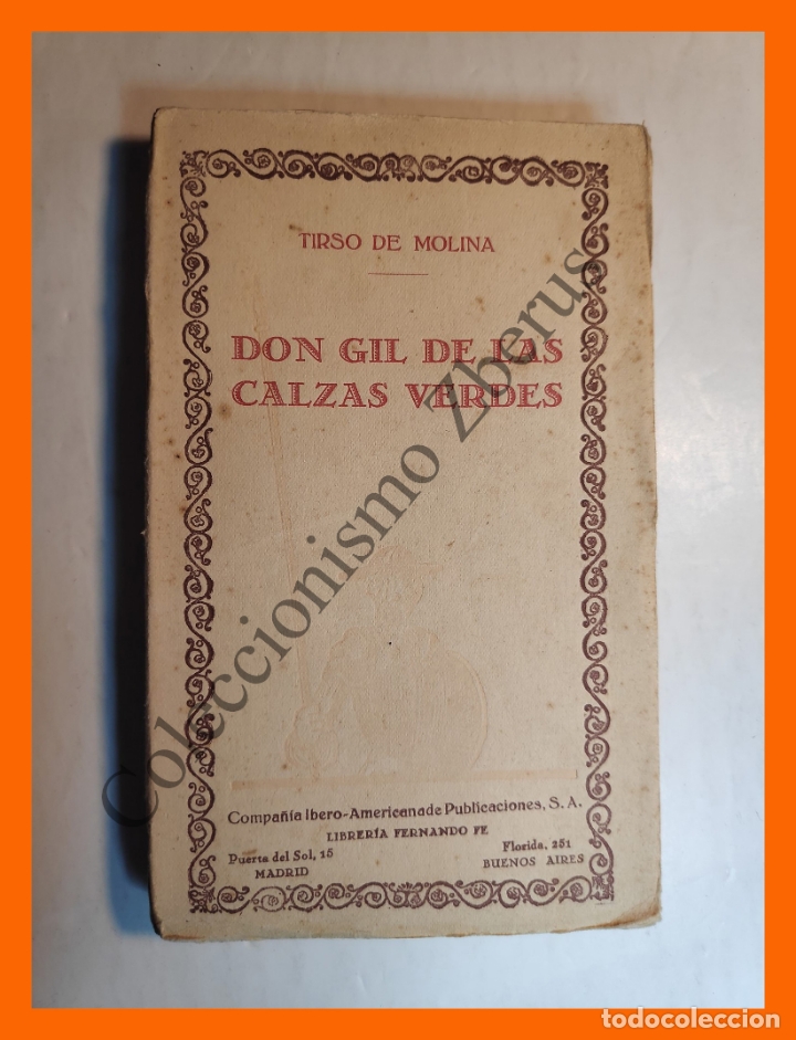 Libros de segunda mano: Don Gil de las Calzas Verdes - Tirso de Molina - Foto 1