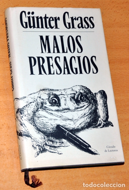 Libros de segunda mano: MALOS PRESAGIOS - de G&Uuml;NTER GRASS - C&Iacute;RCULO DE LECTORES - a&ntilde;o 1992 - Foto 1