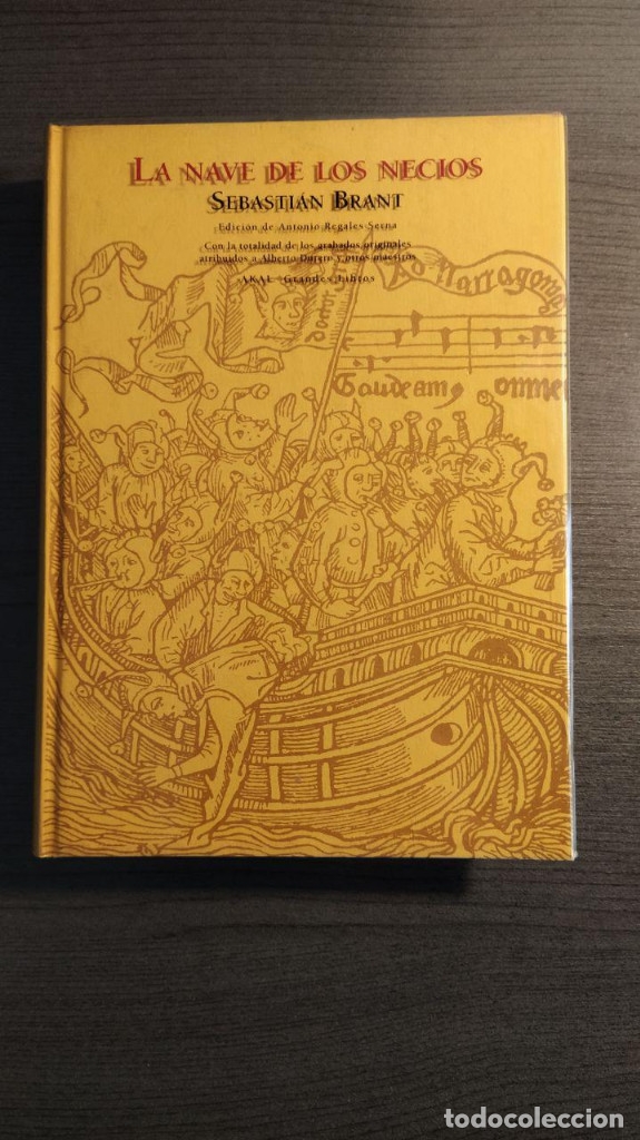 Libros de segunda mano: LA NAVE DE LOS NECIOS . - SEBASTI&Aacute;N BRANT . - AKAL. - Foto 1