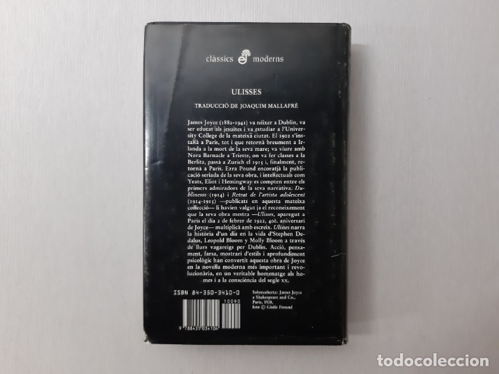 Libros de segunda mano: Ulisses por James Joyce (1990) - Joyce, James - Foto 4