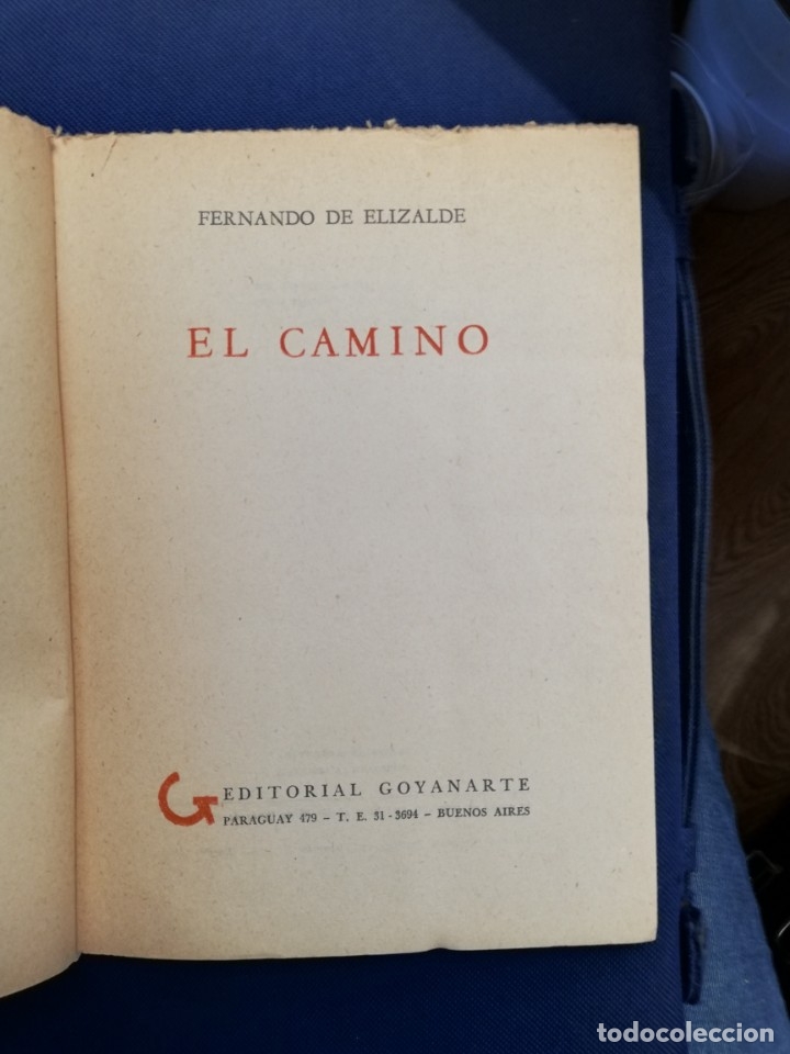 Libros de segunda mano: EL CAMINO - FERNANDO DE ELIZALDE - Foto 2