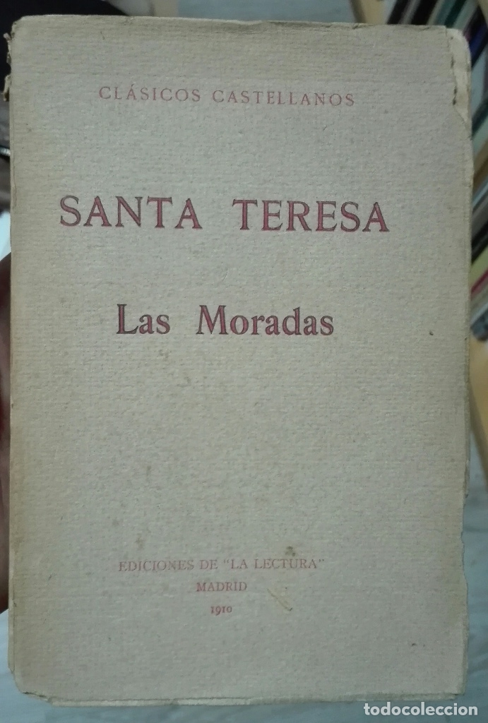 Libros de segunda mano: Santa TERESA. LAS MORADAS. 1910 - Foto 1