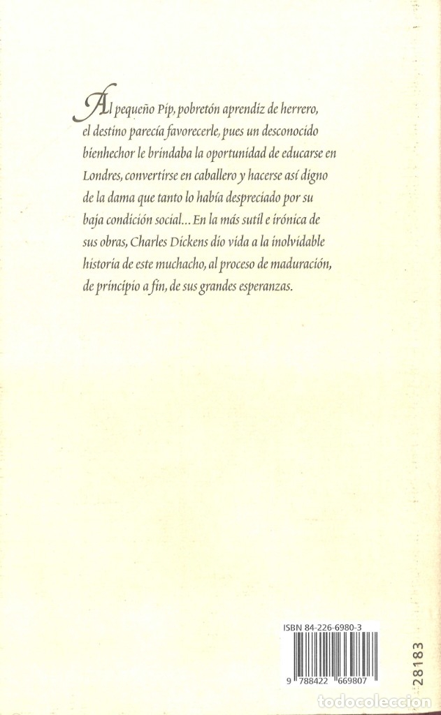 Libros de segunda mano: Grandes esperanzas. Charles Dickens. 1998 - Foto 2
