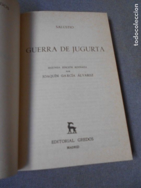 Libros de segunda mano: GUERRA DE JUGURTA - Foto 2