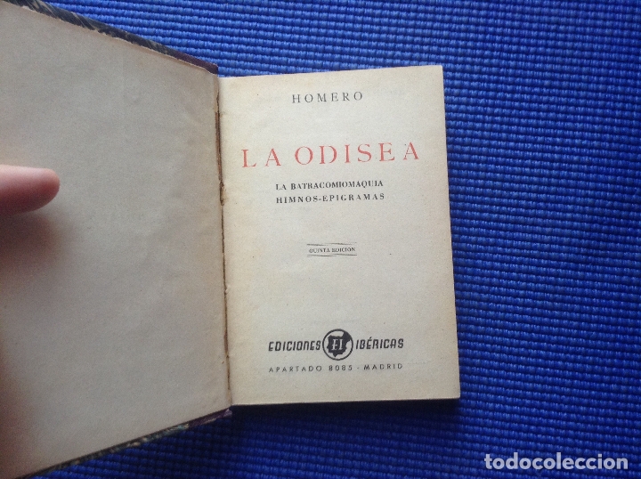 Libros de segunda mano: LA ODISEA HOMERO - Foto 1
