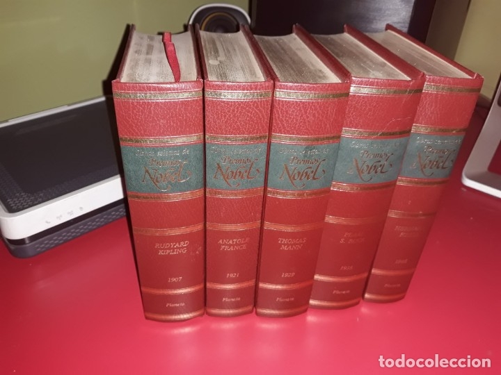 Libros de segunda mano: Lote Obras Selectas de Premios Nobel Planeta 1987 - Foto 1