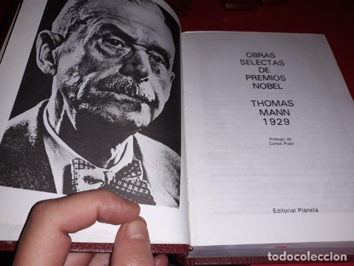 Libros de segunda mano: Lote Obras Selectas de Premios Nobel Planeta 1987 - Foto 2
