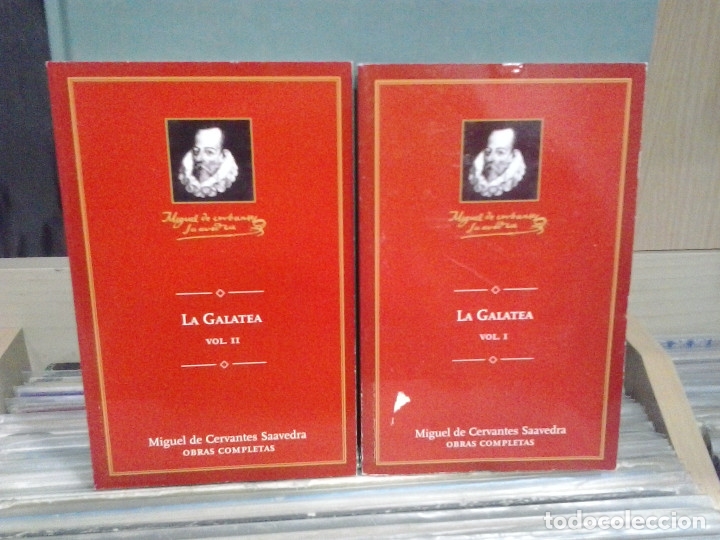 Libros de segunda mano: La Galatea. Miguel de Cervantes - 2 tomos - Foto 1