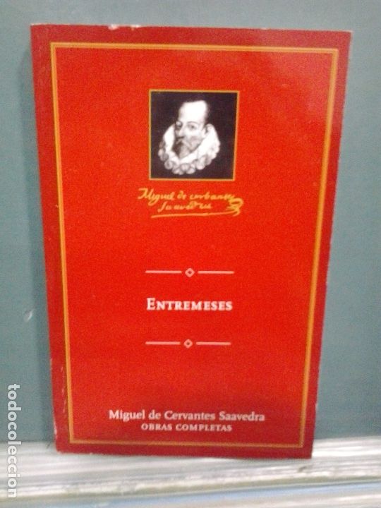 Libros de segunda mano: LMV - Entremeses. Miguel de Cervantes - Foto 1