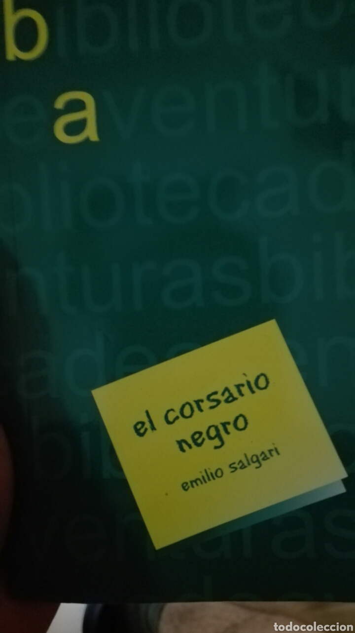 Libros de segunda mano: El corsario negro. Emilio Salgari - Foto 1