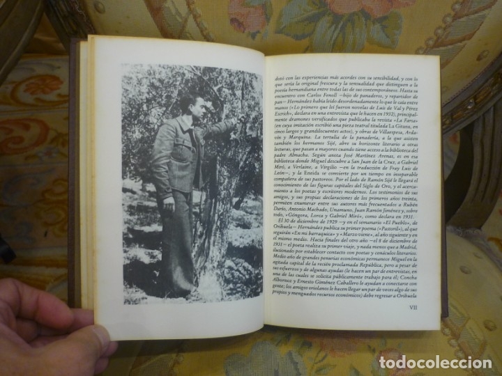 Libros de segunda mano: OBRAS SELECTAS DE MIGUEL HERN&Aacute;NDEZ: ANTOLOG&Iacute;A PO&Eacute;TICA. - Foto 6