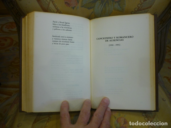 Libros de segunda mano: OBRAS SELECTAS DE MIGUEL HERN&Aacute;NDEZ: ANTOLOG&Iacute;A PO&Eacute;TICA. - Foto 8