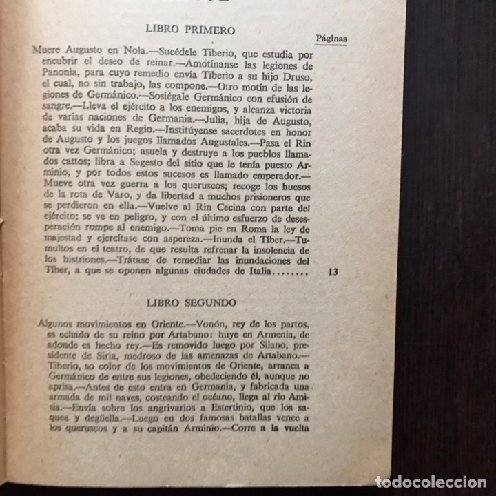 Libros de segunda mano: Los anales. Augusto. Tiberio. T&aacute;cito. Austral - Foto 3