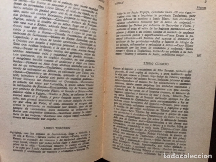 Libros de segunda mano: Los anales. Augusto. Tiberio. T&aacute;cito. Austral - Foto 4