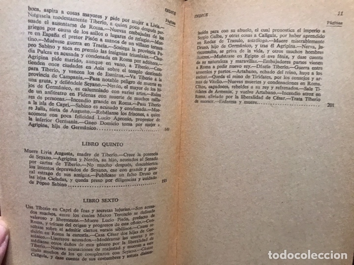 Libros de segunda mano: Los anales. Augusto. Tiberio. T&aacute;cito. Austral - Foto 5