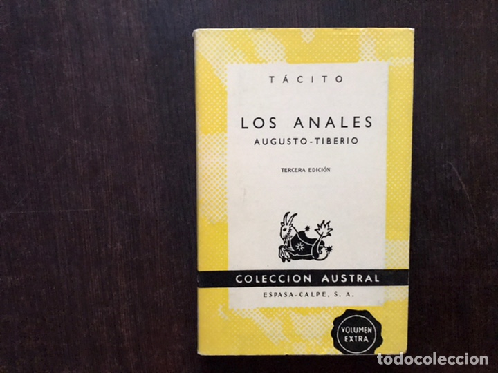 Libros de segunda mano: Los anales. Augusto. Tiberio. T&aacute;cito. Austral - Foto 1